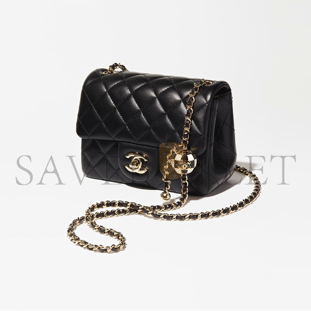 Ch*el master mini flap bag as1786 (18*13*7cm)